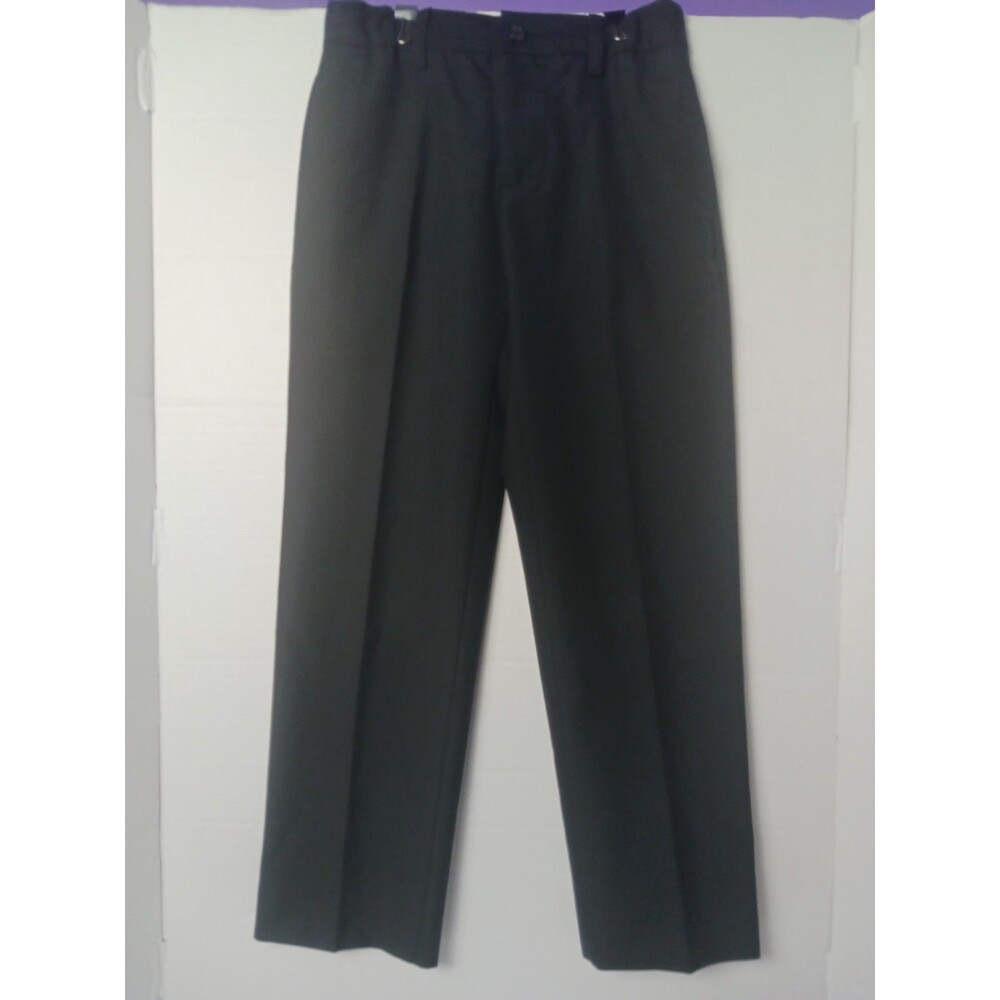 Cat & Jack Boys Dress Pants Black Polyester Blend Casual Size 8